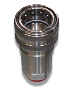 Coupling sleeve 1"fm SST f/quick coupling warm water
